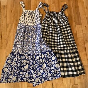 Wonder Nation Maxi Dresses lot of 2 Girl XS 4-5